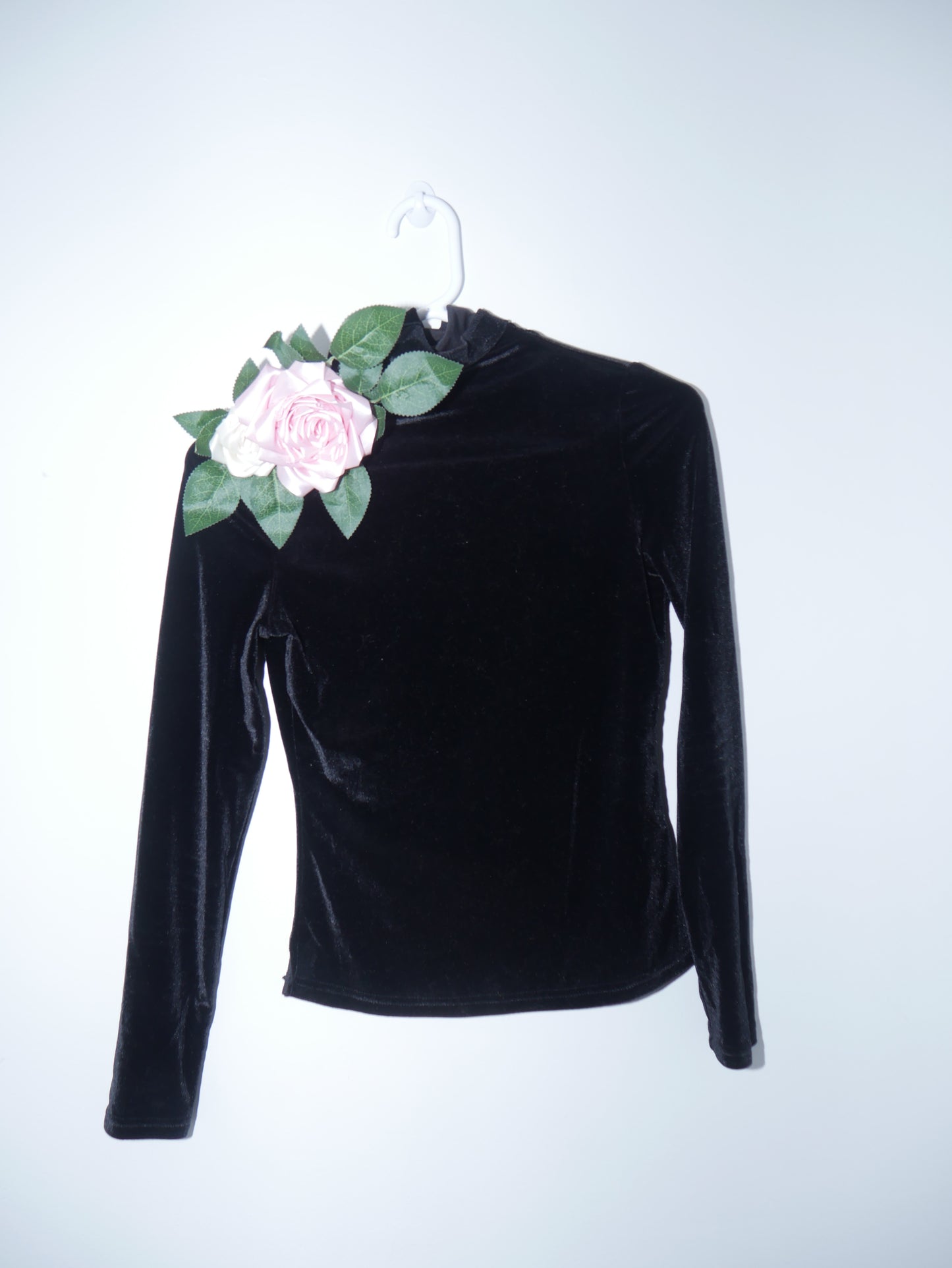 Black Velvet Turtleneck and Legging Set