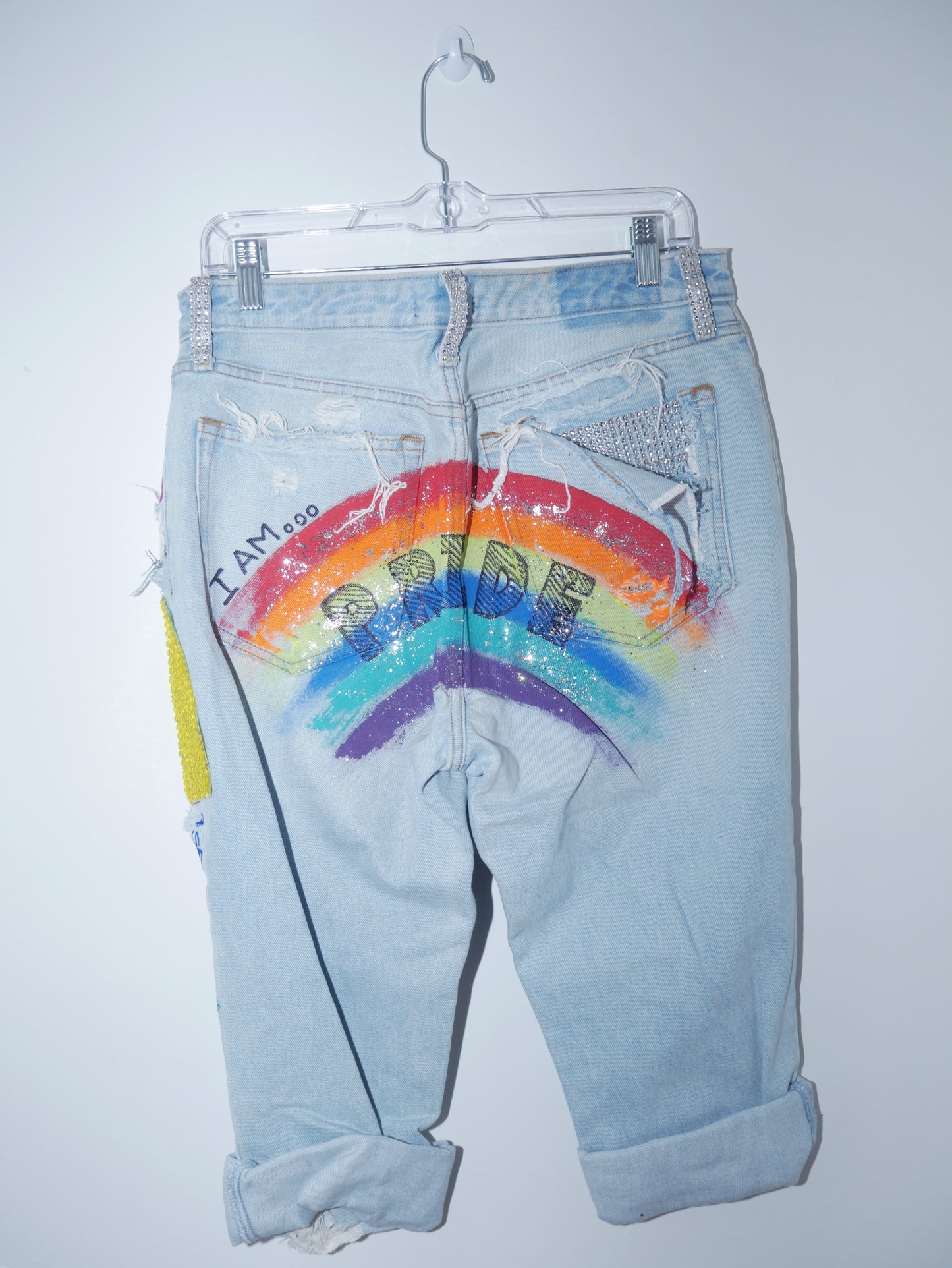 I AM PRIDE Custom Jeans