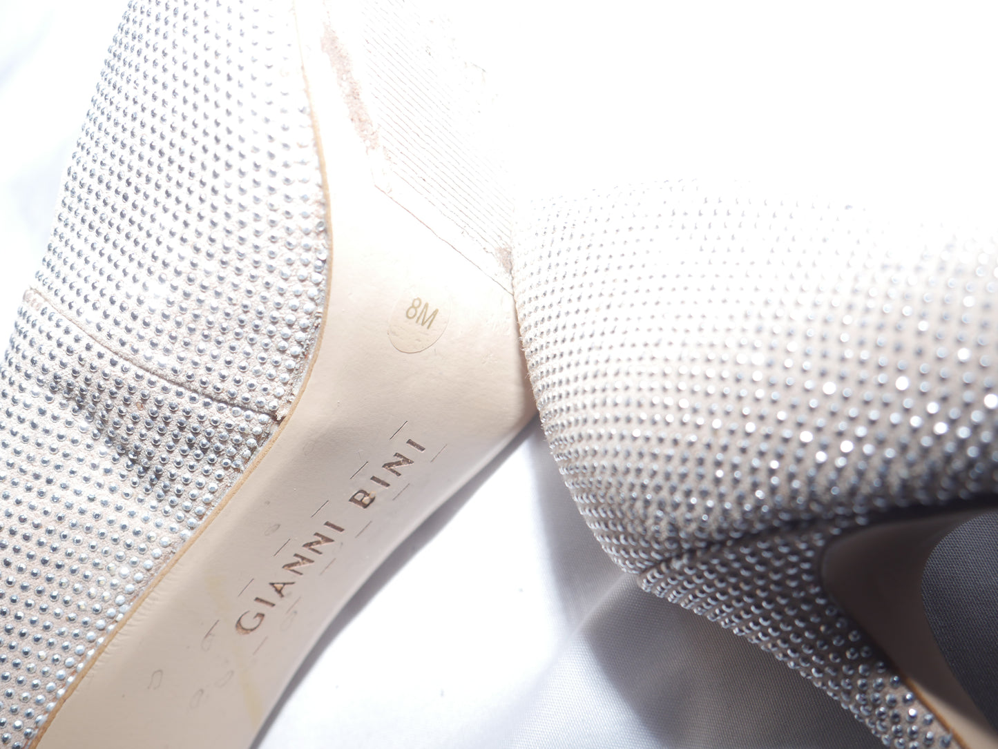 Sequin Pointed Toe Heels