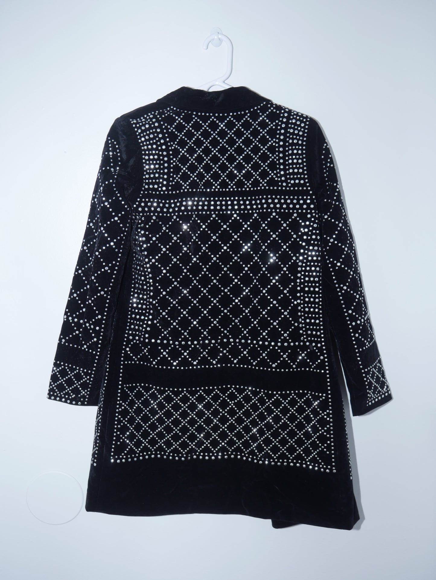 Velvet Studded Jacket