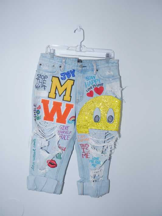 I AM PRIDE Custom Jeans