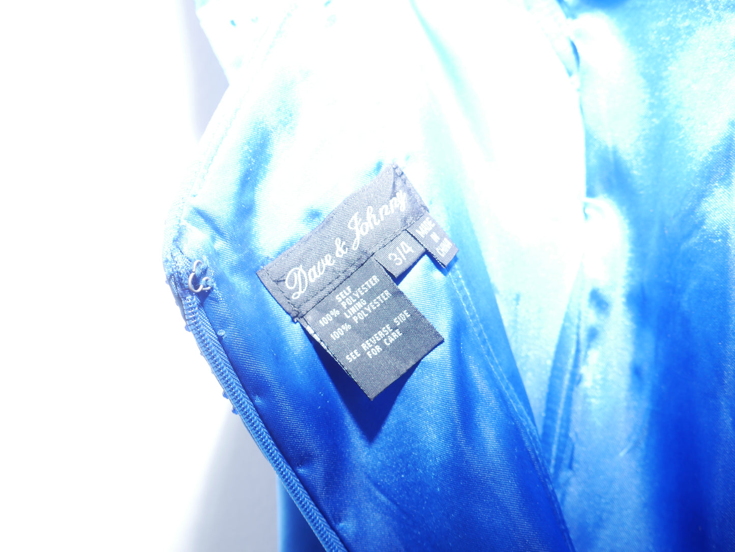 Blue Prom Off Sholder Gown