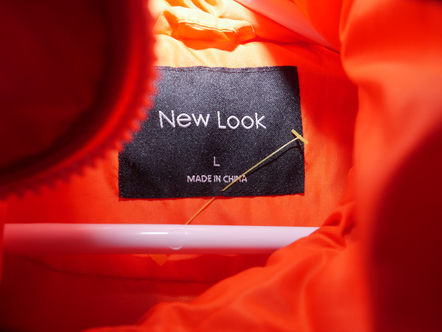 Orange Crop Puffer Jacket