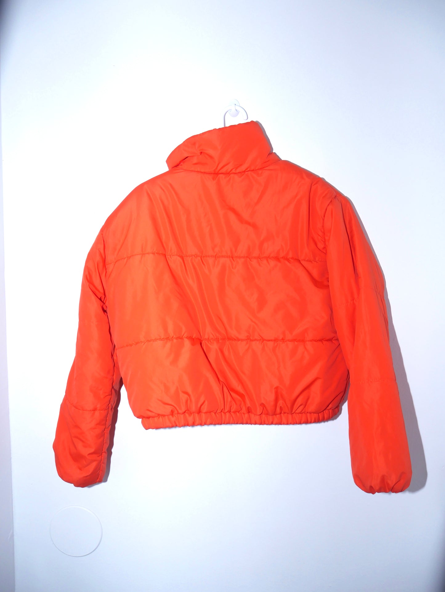 Orange Crop Puffer Jacket