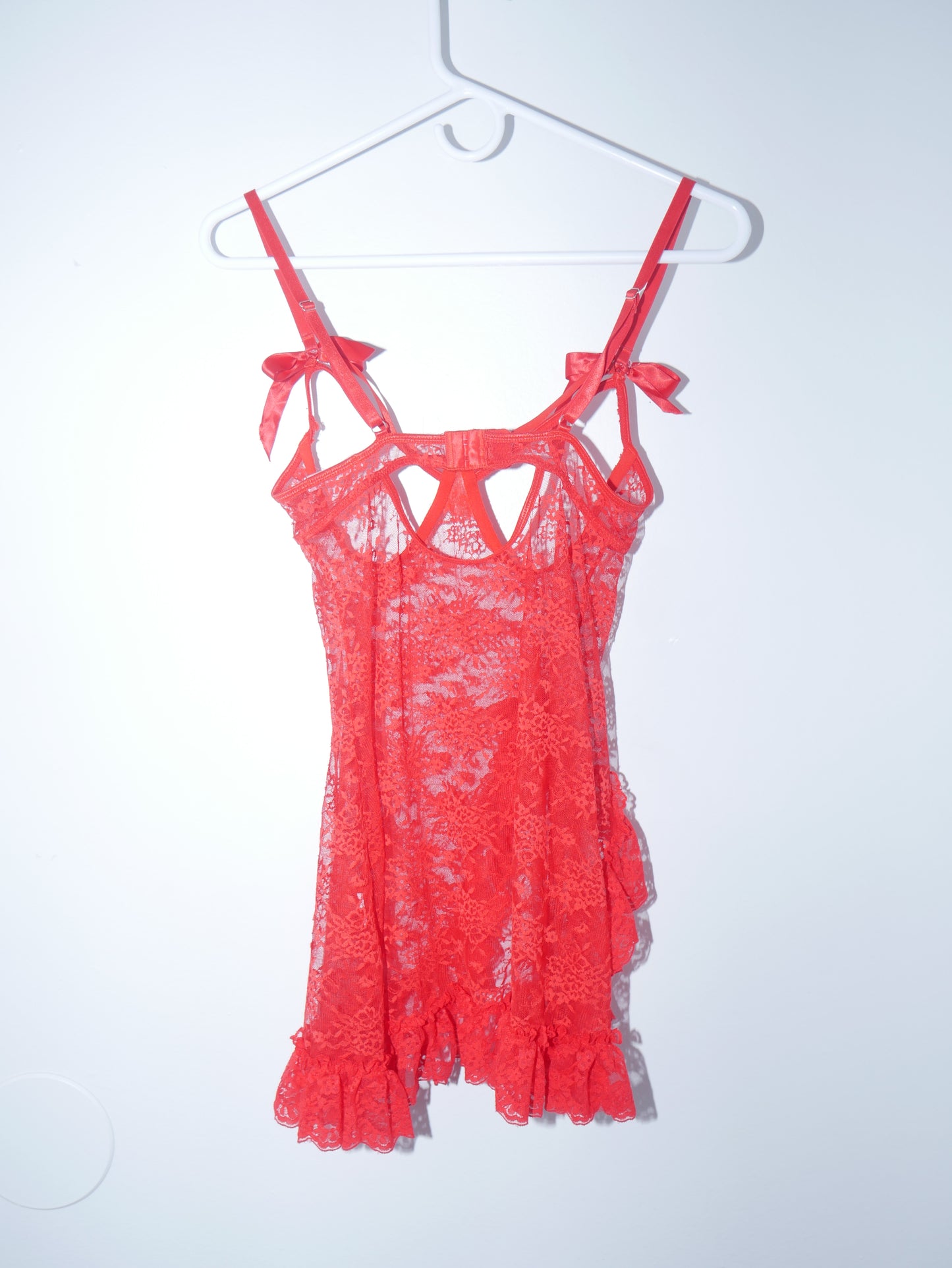 Red Lace Sexy Dress