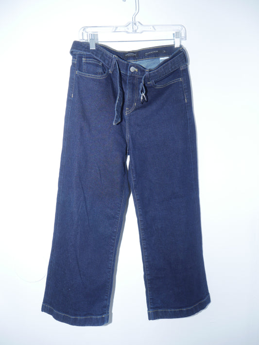 Banana Republic Baggy Dark Denim Boyfriend Jeans