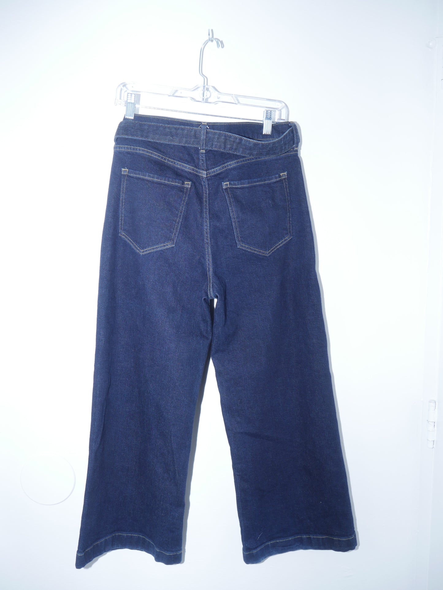 Banana Republic Baggy Dark Denim Boyfriend Jeans
