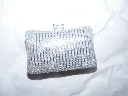 Rhinestone Glitter Clutch